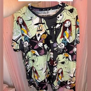 Nightmare Before Christmas Graphic T-Shirt Cakeworthy